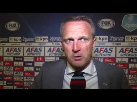 Reactie Van den Brom na AZ - Vitesse