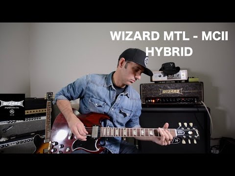 WIZARD AMPLIFICATION -  MTL  MCII HYBRID 50 WATT HEAD - Gibson Custom '61 Les Paul SG