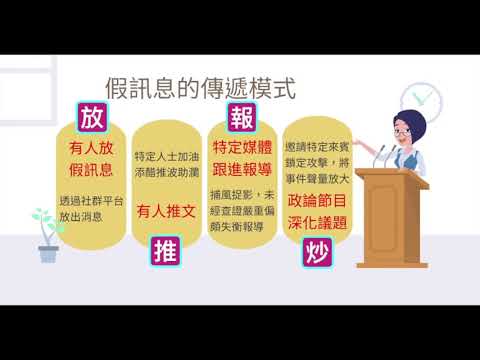 防制假訊息宣導短片