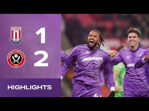 Stoke City 1-2 Sheffield United | EFL Championship highlights