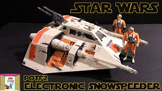 Star Wars POTF2 Electronic Snowspeeder!