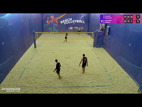 12:15 M. Kyselov / V. Shapoval - A. Pasazhin / S. Zalizko 19.10.2022 | Winners Beach Volleyball