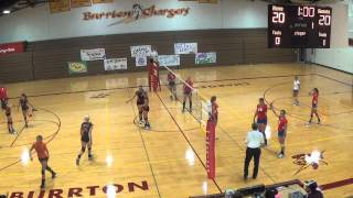 preview picture of video 'Burrton Tournament - SVHS Varsity Volleyball vs Cheney'