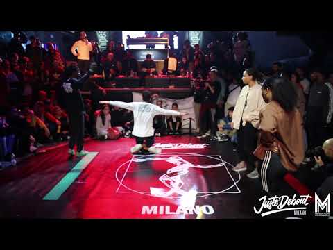 Juste Debout Italy 2019 - Hip Hop final: LINSDAY & MEL'S -FRA vs DYKENS & ZYKO -FRA WINNERS