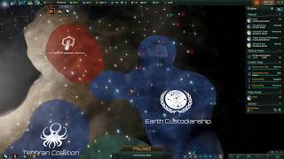 OBSのテスト Stellaris 1.80+Synthetic Dawn テストプレイ2