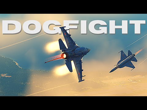 Dogfight Japanese F-2 vs Chinese JF-17 | East China Sea | DCS | Digital Combat Simulator | 4K