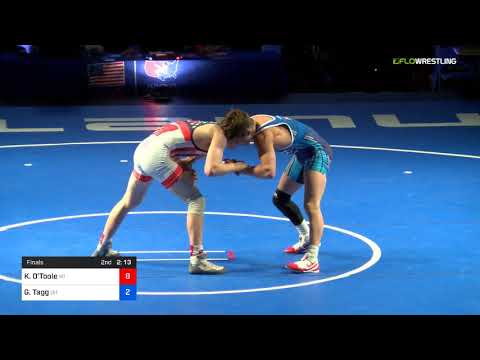 2018 USMC-USAW Cadet & Junior FS Nationals/Junior 138 Finals - Keegan O'Toole (WI) Vs. Gabriel Tag