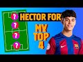 HÉCTOR FORT | MY TOP 4 (LEGENDS) | FC Barcelona