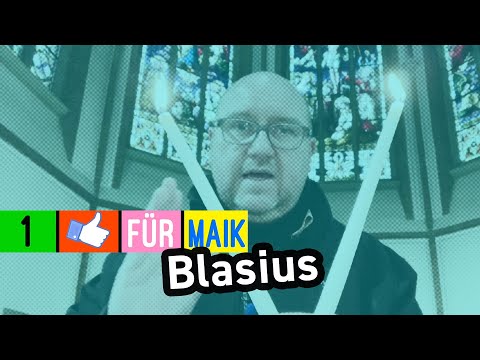 Bleibt gesund! Hier gibt's den Blasius-Segen per Video