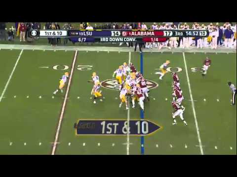 11/09/2013 LSU vs Alabama Football Highlights
