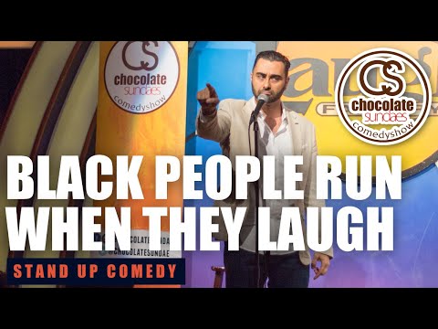 Why Do Black People Run When They Laugh? - Sherwin Arae - Chocolate Sundaes Standup Comedy