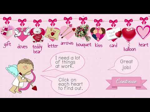 ST. VALENTINE'S DAY игра презентация в PowerPoint