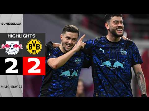 RB Leipzig - Borussia Dortmund | 2-2 | Highlights | Bundesliga 2025-26 | leipzig dortmund