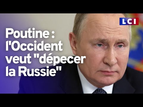 Poutine : l'Occident veut dépecer la Russie