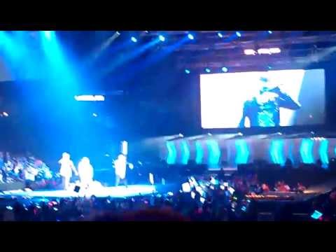 120520 Amber, Kris, & Key - Like A G6 @ SM TOWN Anaheim '12 Fancam