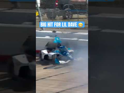 OH, NO! 🫣 #indycar #racing #davidmalukas #nashville