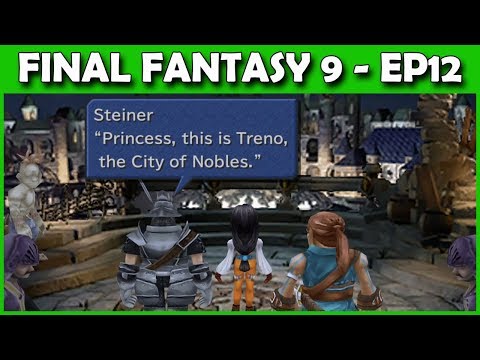 Let's Play Final Fantasy 9 PS4 LIVE - Off to Treno! - Part 12