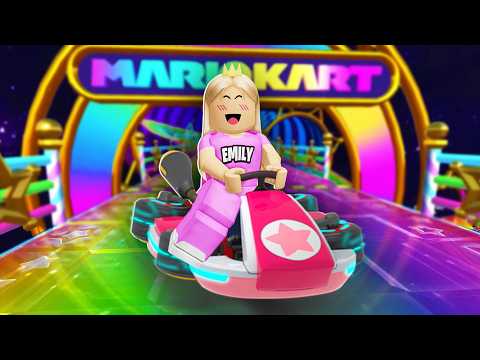 Ich spiele zum ERSTEN MAL MARIO KART in Roblox! 😱🔥