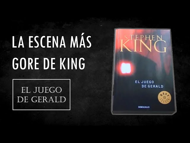 Vídeo relacionado con El juego de Gerald (Best Seller)