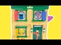 Sesame Street Pop Up Spinning Numbers Doors Apartment Building House