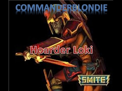 Smite Gameplay - Hoarder Loki!