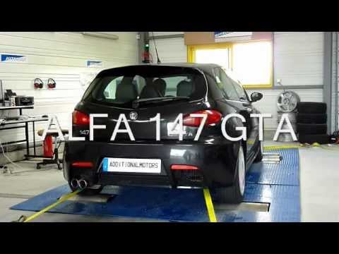 * reprogrammation moteur * ALFA GTA 147 249CV@279CV dyno reprog by digiservices nantes