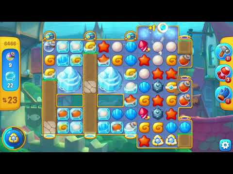 [FISHDOM Walkthrough] Level 6466 (Qua màn - Fishdom)