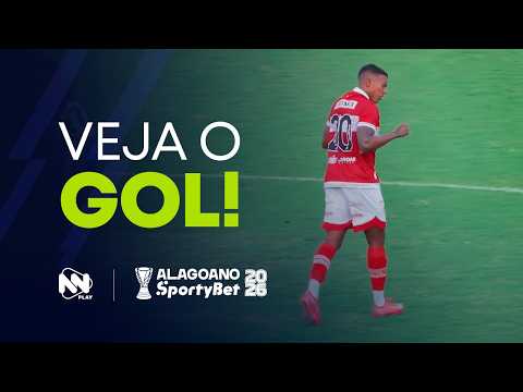 Watch CRB's second goal against CSA - Alagoas Semifinals 2026