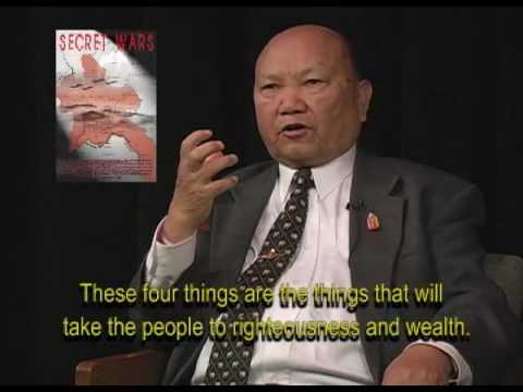 EXCLUSIVE!! General Vang Pao's message to the youth!