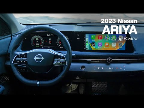 2023 Nissan ARIYA Platinum+ AWD e-4ORCE | Driving Review