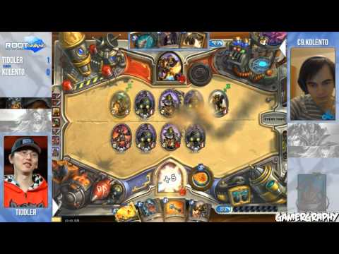 ROOT Gaming Hearthstone Invitational - Quarterfinals - Kolento vs TiddlerCelestial