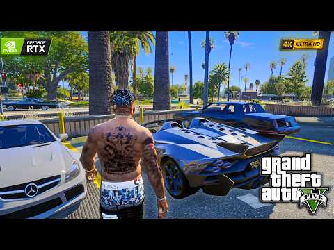 GTA 5 Remake Walkthrough Part 25 | Real Life RTX 4K HDR Graphics 60FPS Gameplay