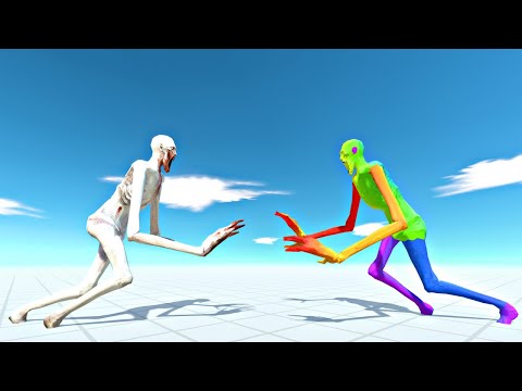 Creppy Monsters vs Rainbow Itself - Animal Revolt Battle Simulator