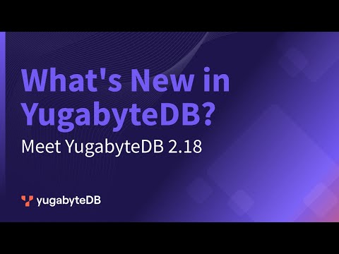 YugabyteDB product overview