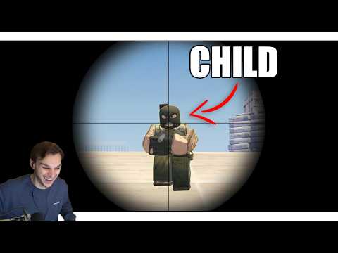 Blarg Bullies 12 Year Old's On ROBLOX COUNTER STRIKE