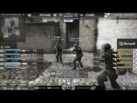 SK Gaming vs OpTic Gaming - Semi Final - Map 2 - IBP Invite Fall 2016 (CS:GO)
