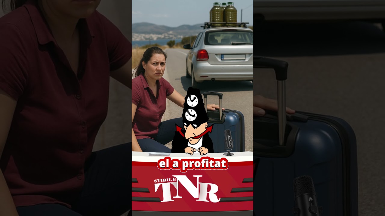 Un român și-a abandonat soția în Grecia, să facă loc în mașină pentru uleiul de măsline