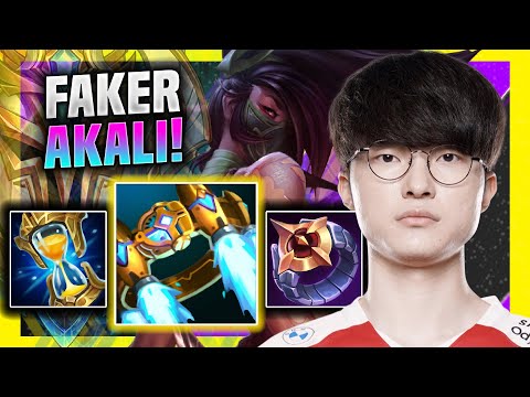 LEARN HOW TO PLAY AKALI MID LIKE A PRO! - T1 Faker Plays Akali Mid vs Orianna! | Season 11