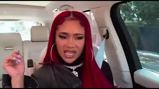 Anitta and Saweetie covering Mariah Carey&#39;s &quot;Shake It Off&quot; during their Carpool Karaoke