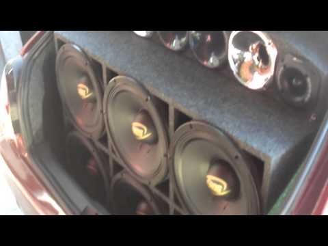 6  eros 550 rms e taramps 5.0