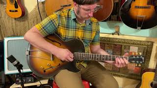 Video thumbnail for 1956 Gibson Es-225T hollowbody electric guitar by Jake Wildwood & Co