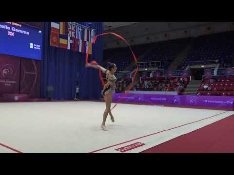 FIG 21st Irina Deleanu Cup 2022 GBR FRIZELLE Gemma Great Britain Seniors 2006+ ribbon