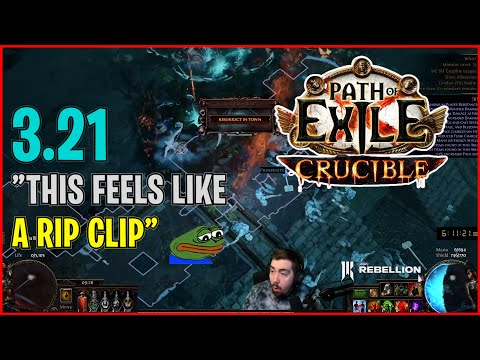 ⚡ POE 3.21 ⚡ Zizaran - "This feels like a RIP clip"