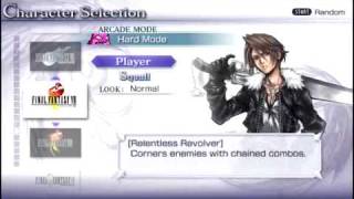 Dissidia demo hacked - All characters unlocked