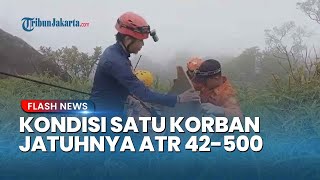 Evakuasi ATR 42-500: 1 Korban Ditemukan di Jurang 200 Meter Bulusaraung, Begini Kondisinya