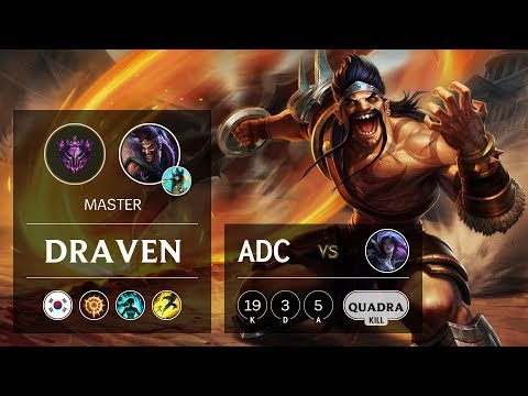 Draven ADC vs Kai'Sa - KR Master Patch 9.19