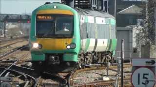 preview picture of video 'Southern Class 171s at Ashford International'