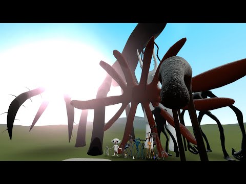 NEW WEB KRAKEN VS EVERY TREVOR HENDERSON CREATURES!!