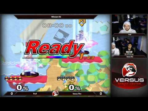05/21/15 Versus Weekly Melee - Prof (Sheik/Marth) vs SaucyTho (C. Falcon)