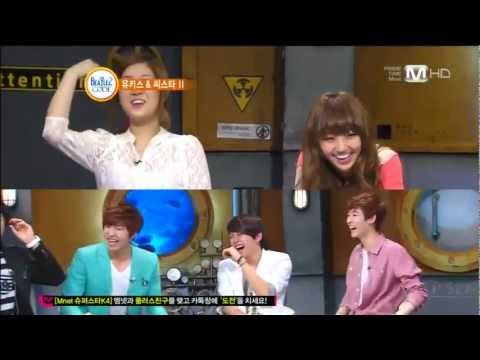 [P2-1/2] 120531 - The Beatles Code 2 - U-Kiss & Sistar - Part 1/2